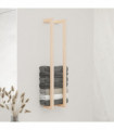 Towel Rack 23x18x110 cm Solid Wood Pine