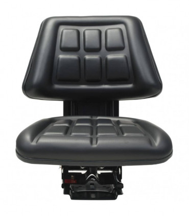 Tractor Seat with Suspension Black