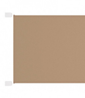 Vertical Awning Taupe 140x800 cm Oxford Fabric