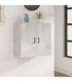 Wall Cabinet Concrete Grey 60x31x60 cm Engineered Wood