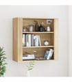 Wall Cabinet Sonoma Oak 80x33x80 cm Engineered Wood