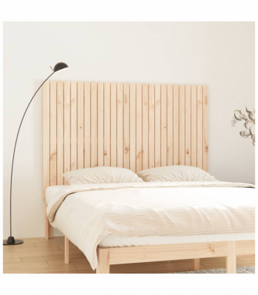 Wall Headboard 166x3x110 cm Solid Wood Pine