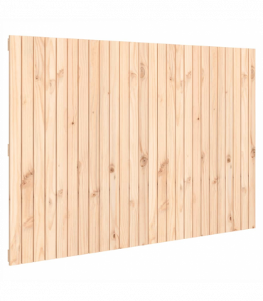 Wall Headboard 166x3x110 cm Solid Wood Pine