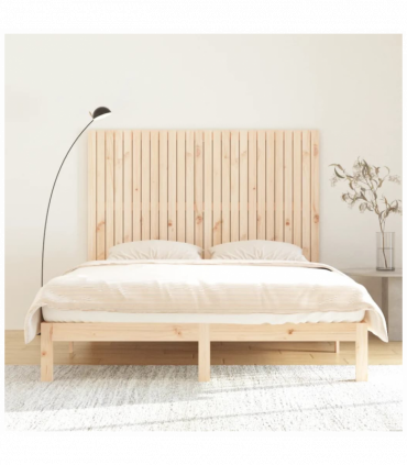 Wall Headboard 166x3x110 cm Solid Wood Pine