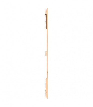 Wall Headboard 166x3x110 cm Solid Wood Pine