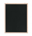 Wall-Mounted Blackboard Cedar Wood 60x80 cm