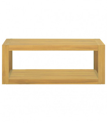 Wall-mounted Bathroom Cabinet 90x45x35 cm Solid Wood Teak