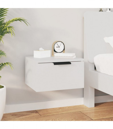 Wall-mounted Bedside Cabinet White 34x30x20 cm