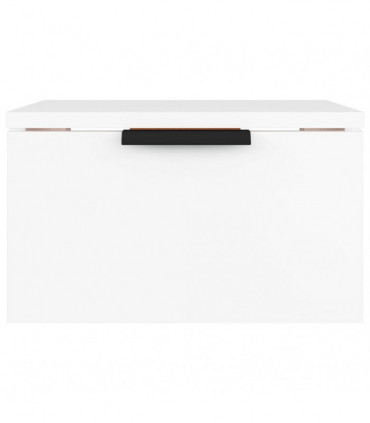 Wall-mounted Bedside Cabinet White 34x30x20 cm