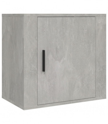 Wall-mounted Bedside Cabinets 2 pcs Concrete Grey 50x30x47 cm