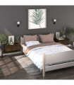 Wall-mounted Bedside Cabinets 2 pcs Smoked Oak
