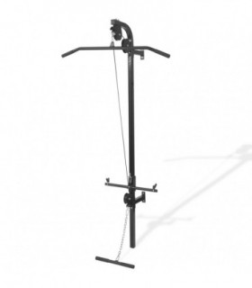 Wall-mounted Home Gym with 2 Pulleys