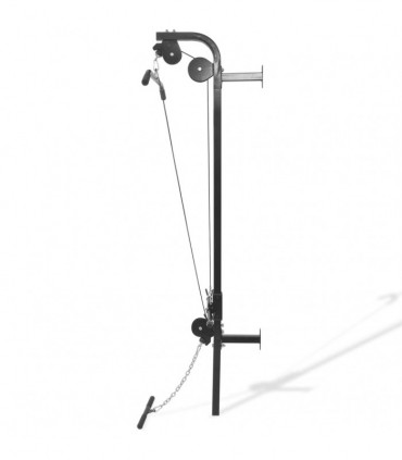 Wall-mounted Home Gym with 2 Pulleys