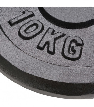 Weight Plates 4 pcs 2x10 kg+2x5 kg Cast Iron