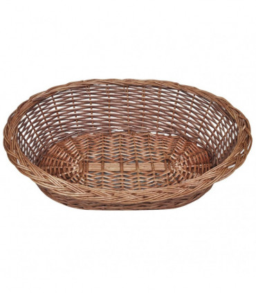 Willow Dog Basket/Pet Bed Natural 70 cm