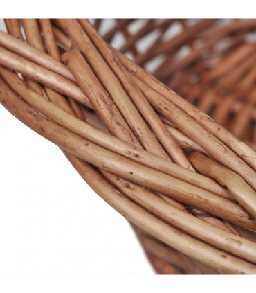 Willow Dog Basket/Pet Bed Natural 70 cm