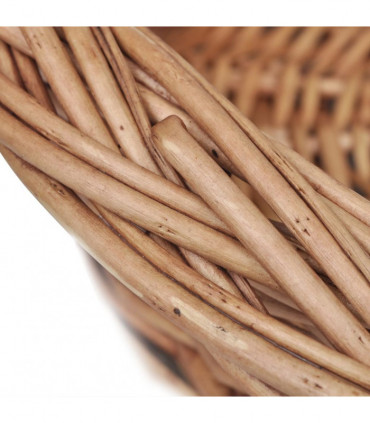 Willow Dog Basket/Pet Bed Natural 90 cm