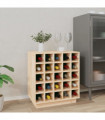 Wine Cabinet 55.5x34x61 cm Solid Wood Pine