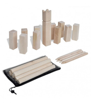 Wooden Kubb Game Set
