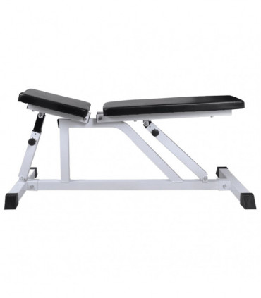 Workout Bench with Barbell and Dumbbell Set 30.5 kg