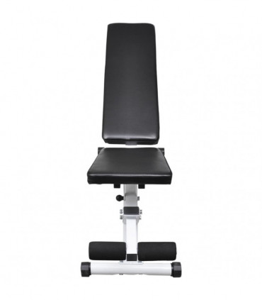 Workout Bench with Barbell and Dumbbell Set 30.5 kg