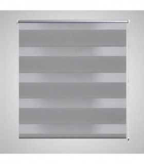 Zebra Blind 100 x 175 cm Grey