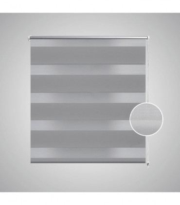Zebra Blind 100 x 175 cm Grey