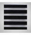 Zebra Blind 120 x 175 cm Black