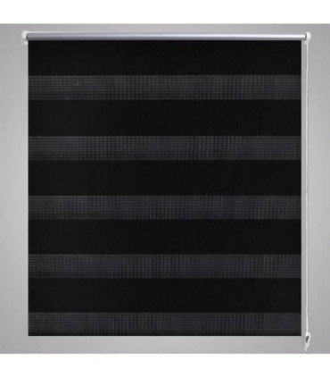 Zebra Blind 120 x 175 cm Black