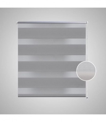 Zebra Blind 120 x 175 cm Grey