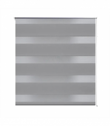 Zebra Blind 120 x 230 cm Grey