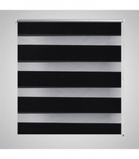 Zebra Blind 50 x 100 cm Black