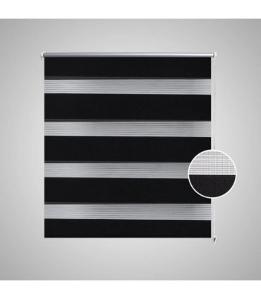 Zebra Blind 50 x 100 cm Black