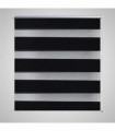 Zebra Blind 60 x 120 cm Black