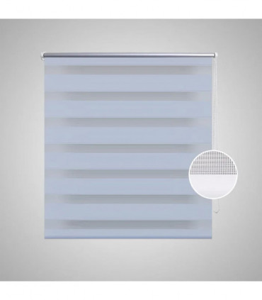 Zebra Blind 80 x 150 cm White