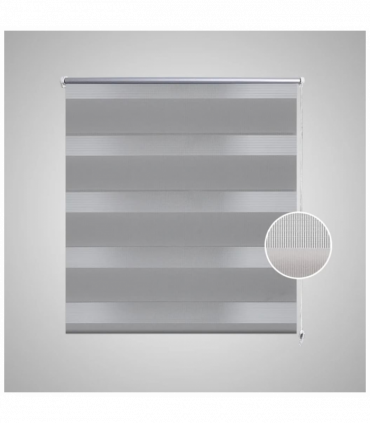 Zebra Blind 80 x 175 cm Grey