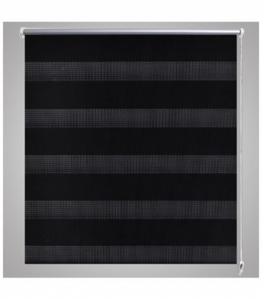 Zebra Blind 90 x 150 cm Black