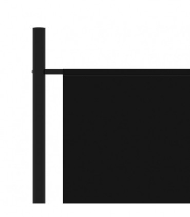 vidaXL 1-Panel Room Divider Black 175x180 cm