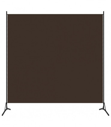 vidaXL 1-Panel Room Divider Brown 175x180 cm