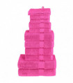 vidaXL 12 Piece Premium Towel Set Pink 600 gsm 100% Cotton