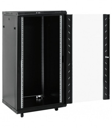 vidaXL 22U Network Cabinet with Swivel Feet 19" IP20 60x60x120 cm