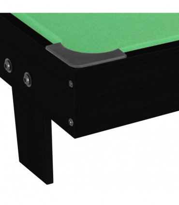 3 Feet Mini Pool Table 92x52x19 cm Black and Green