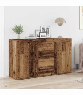 vidaXL Sideboard with Drawer Old wood 120 x 36 x 69 cm Engineered wood