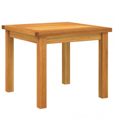 vidaXL 3 Piece Bistro Set Beige Poly Rattan and Acacia Wood