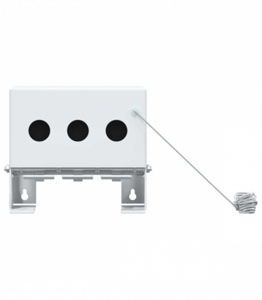 vidaXL 3-Hole Biathlon Knockdown Target with Reset Cord