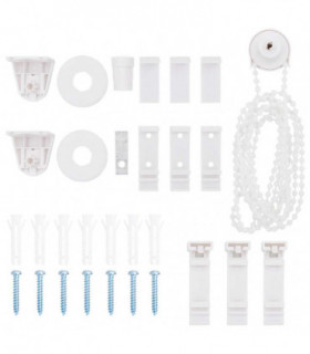 vidaXL 30 Piece Roller Blind Fittings 18 mm