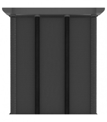 vidaXL 4-Cube Display Shelf with Boxes Grey 69x30x72.5 cm Fabric