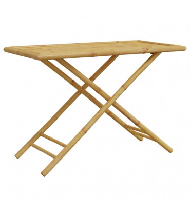 vidaXL 5 Piece Garden Dining Set Bamboo