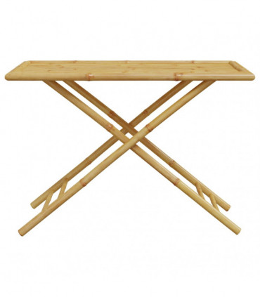 vidaXL 5 Piece Garden Dining Set Bamboo