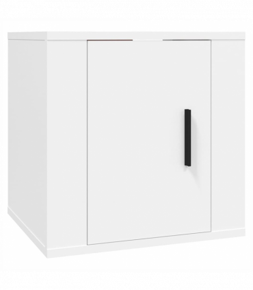 vidaXL 5 Piece TV Cabinet Set White Engineered Wood